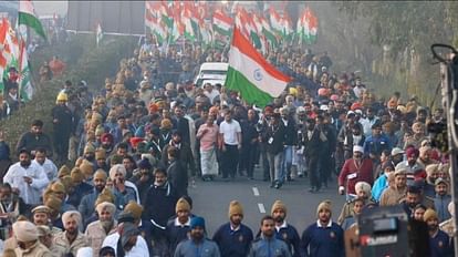 Bharat Jodo Yatra: पठानकोट पहुंचे राहुल गांधी, सरना जनसभा के भाजपा पर बरसे पार्टी अध्यक्ष भारत जोड़ो यात्रा