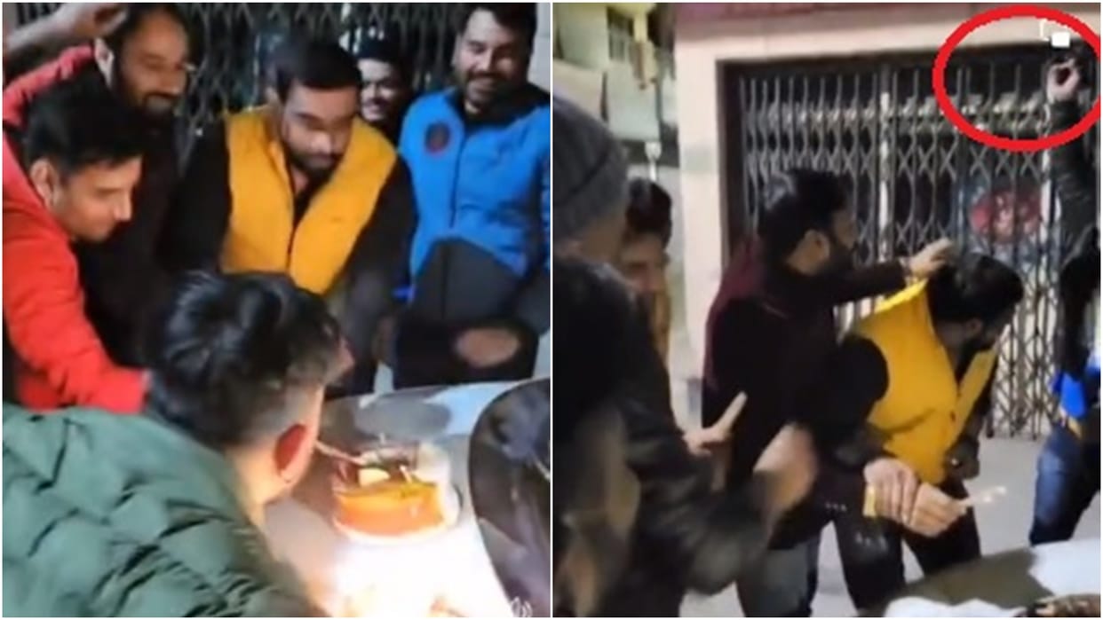Harsh firing at BJP councilor Himanshu Chaudharys birthday party