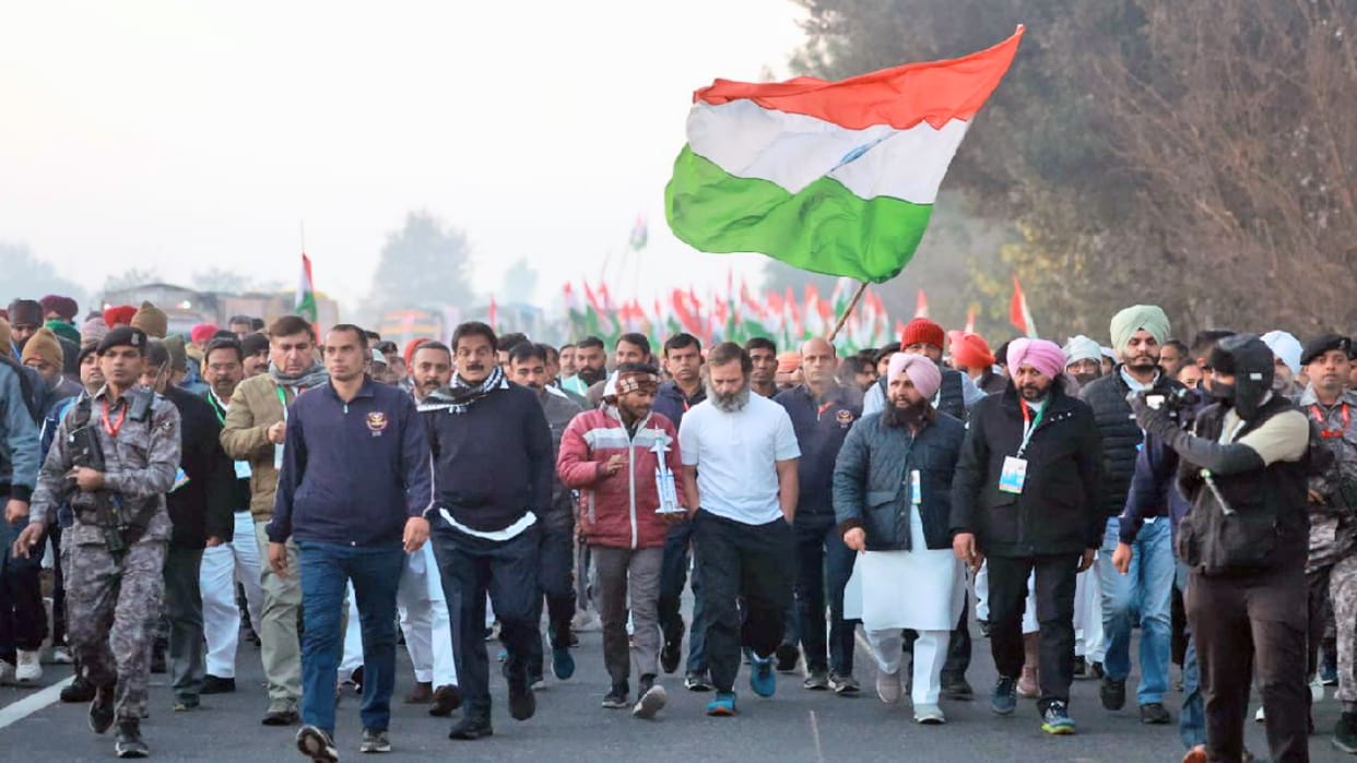 Bharat Jodo Yatra will reach Pathankot on the evening of January 18