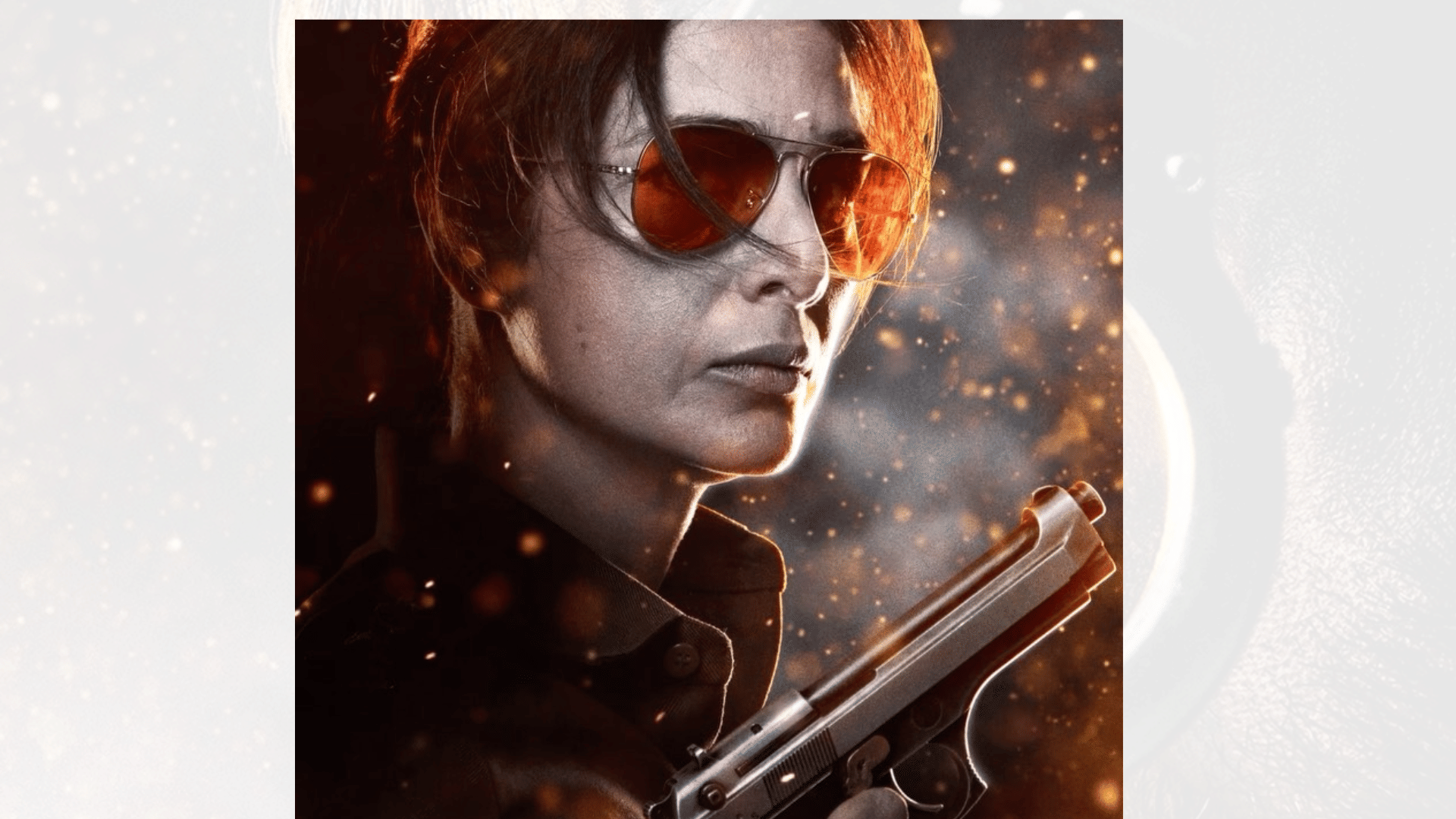 Bholaa Motion Poster Ajay Devgan shares Tabbu first look on social media