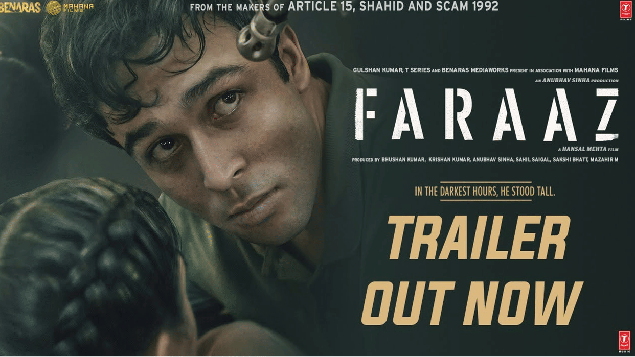 Faraaz Trailer: Shashi Kapoor Grandson Jahan Kapoor is going to make his Bollywood debut with this film