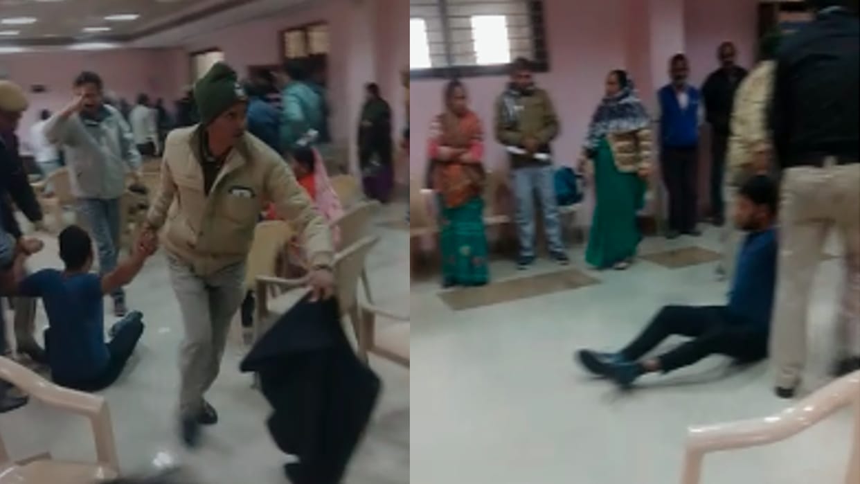 Family attempted self-immolation in collector's public hearing