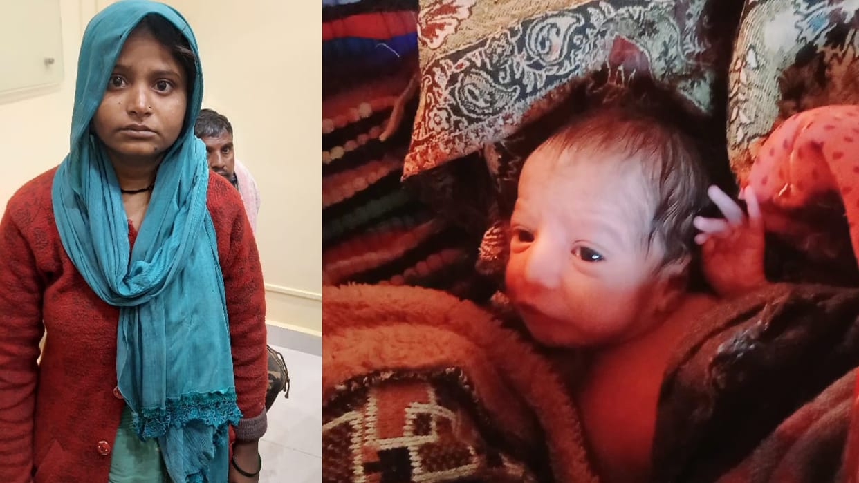 Mother killed two-month-old infant girl child In Jhansi dead body was found in drain behind house