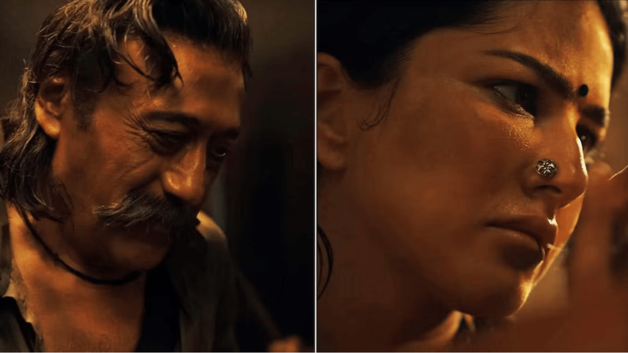 Film Quotation Gang trailer released Jackie Shroff Sunny Leone Priyamani horrific looks watch video here