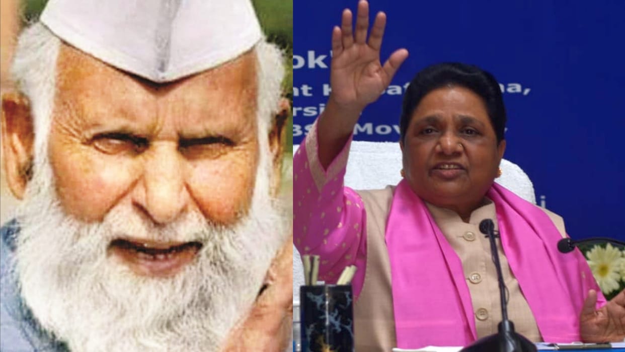 SP MP Dr Shafiqurrhman Bark praises Mayawati.