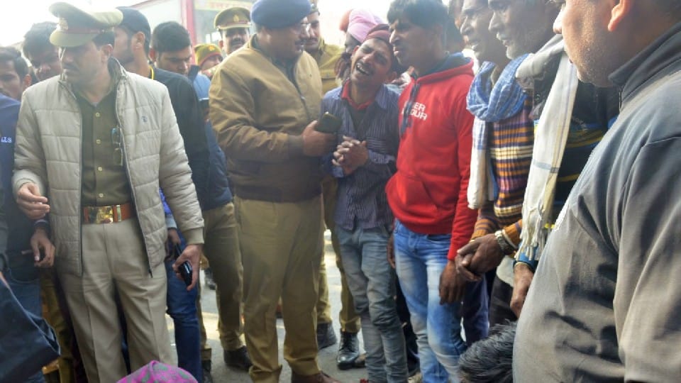Woman crushed to death by truck on road in budaun