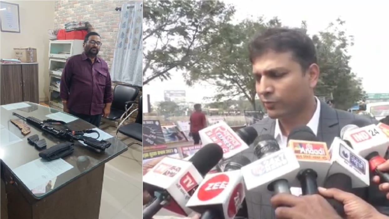 Police arrested the accused who fired rifle in public place in raipur
