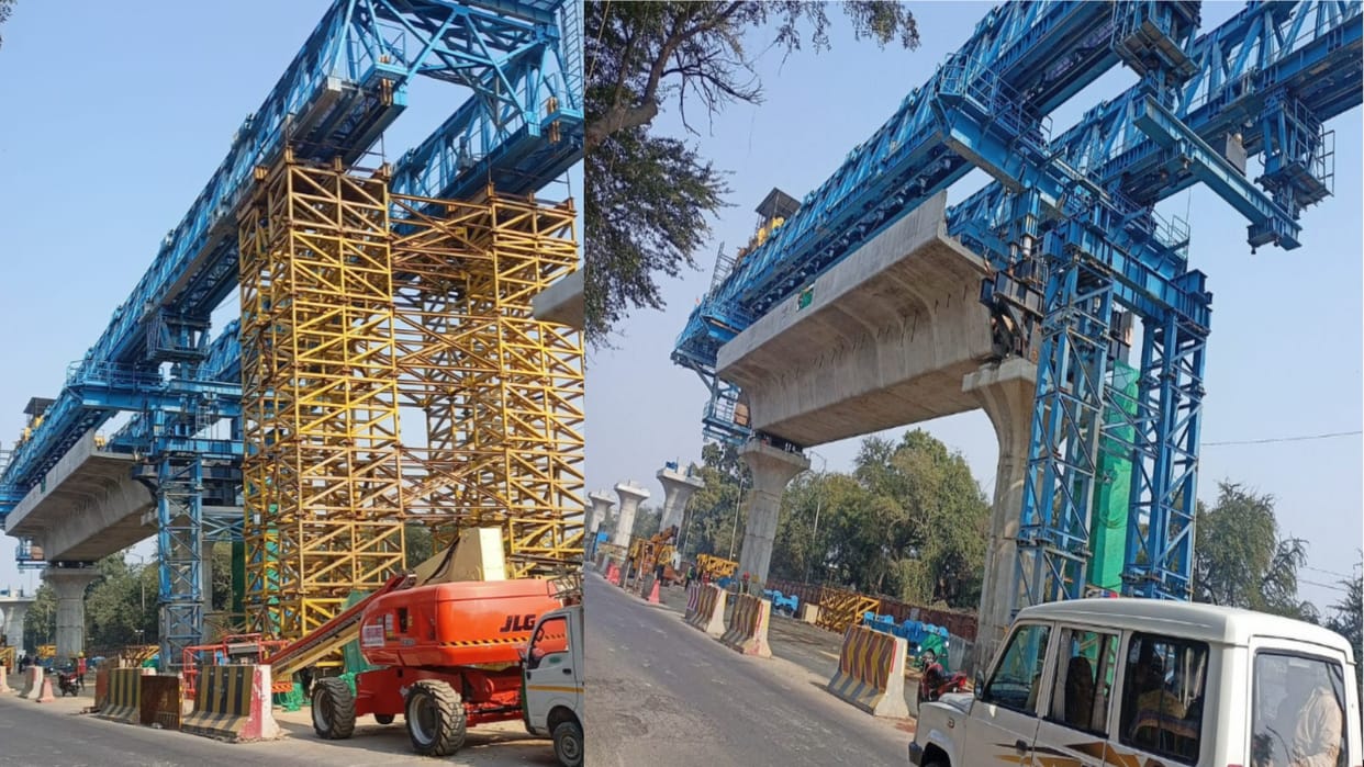 Rapid Rail Track: Construction of viaduct started in northern region, 21 km metro system will be installed