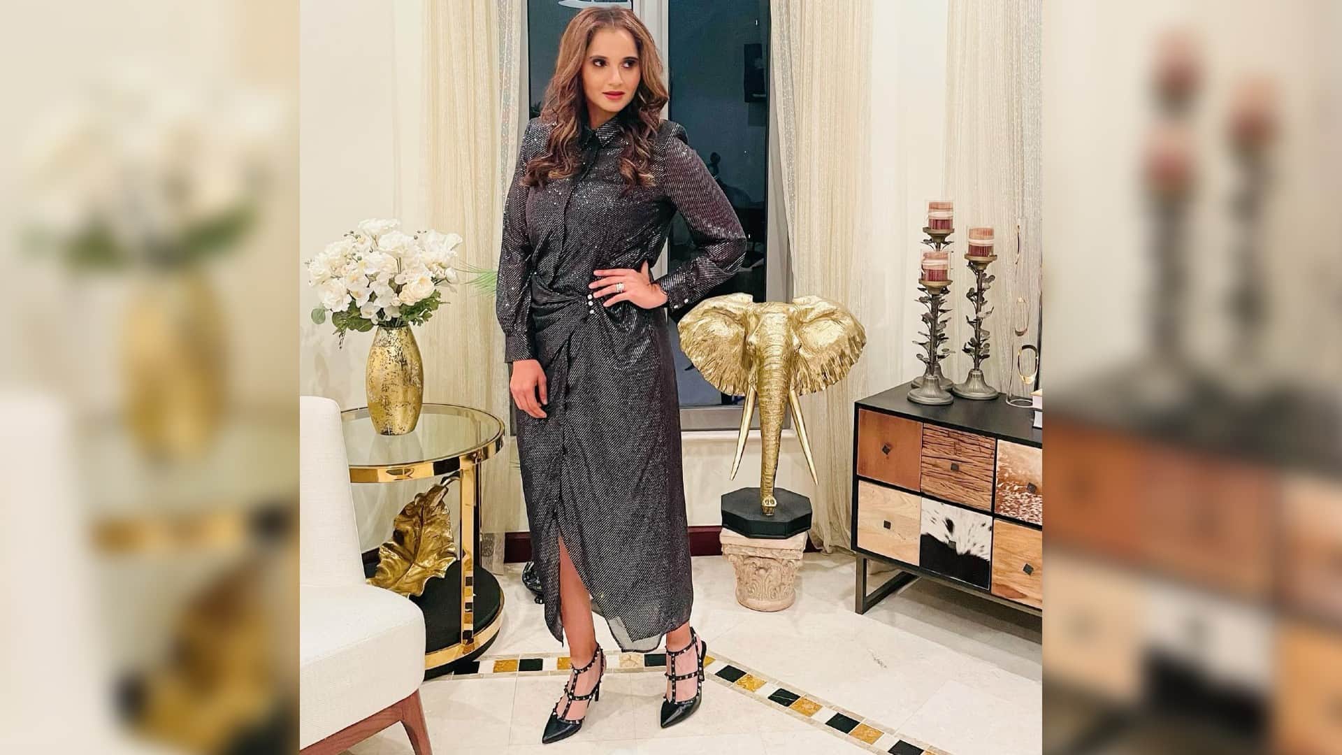 Fashion : Tennis Star Sania Mirza always gives boss lady vibe glamorous look