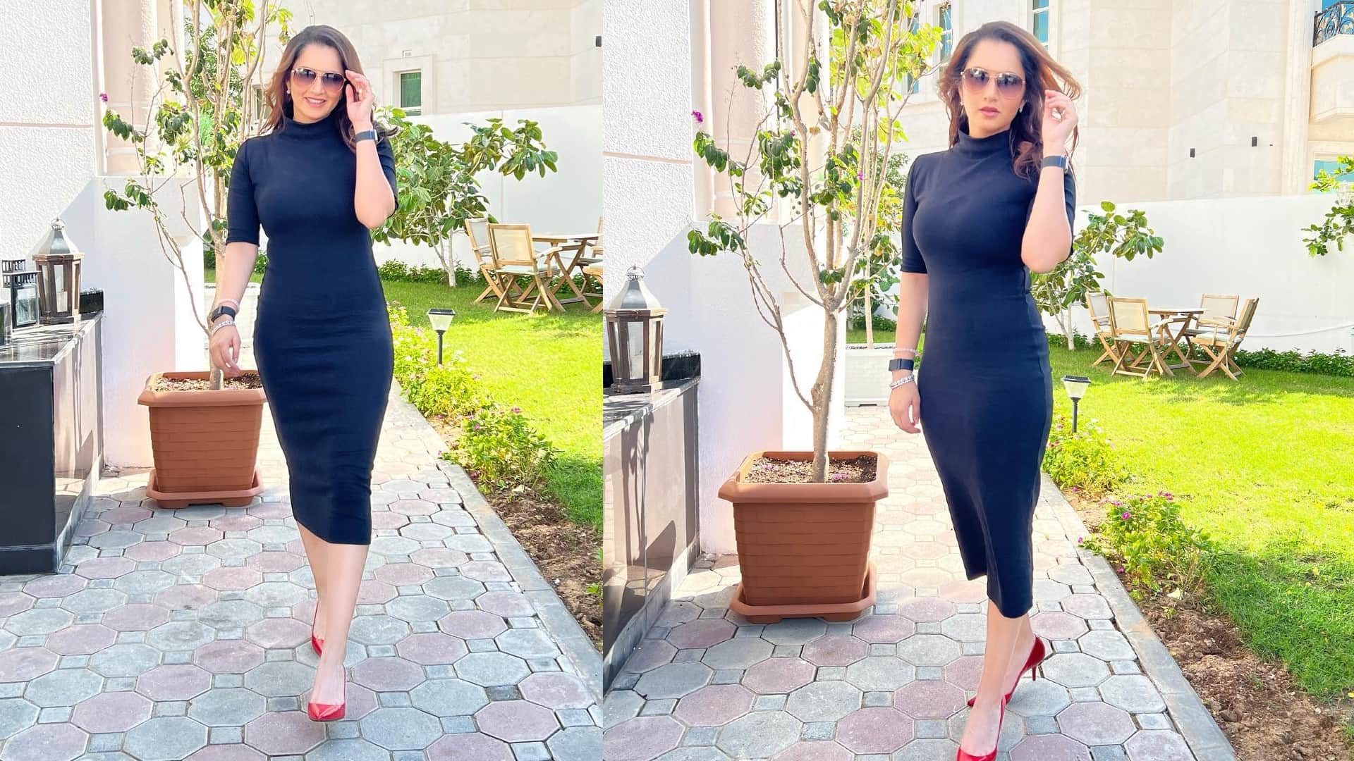 Fashion : Tennis Star Sania Mirza always gives boss lady vibe glamorous look