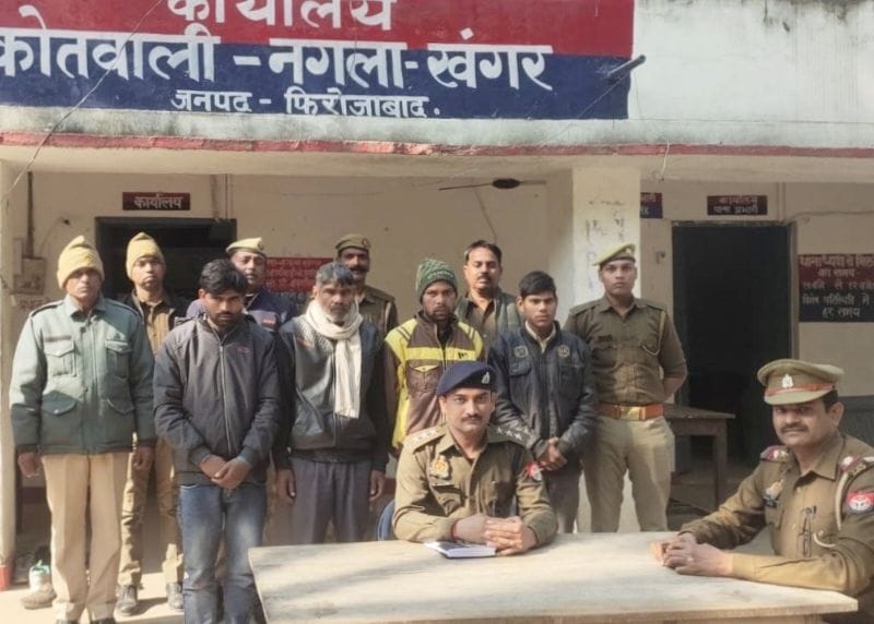 Nagla Khangar police station revealed the theft after two and a half months