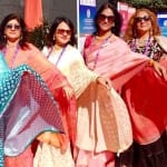 इंदौर पहुंची साड़ी स्पीक ग्रुप की सदस्य निवेदिता जैन, मोनिका भटनागर, ज्योति वाधवानी, आरती सिंह, संगीत