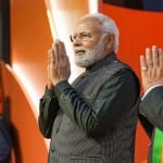 भाजपा राष्ट्रीय कार्यकारिणी की बैठक में प्रधानमंत्री नरेंद्र मोदी।