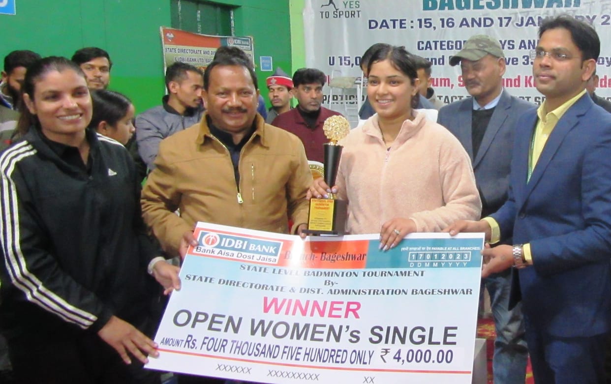 Anjel And Manish Wins Badminton Championship