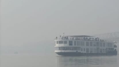 Ganga vilas cruise: Preparations stuck at Simariya Ghat of Begusarai in Bihar cruise moved towards Munger