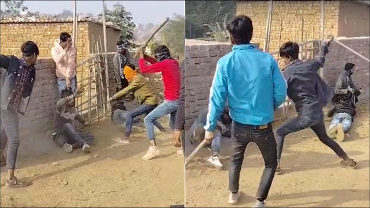 MP Crime News two youth brutally beaten up by criminals in gwalior
