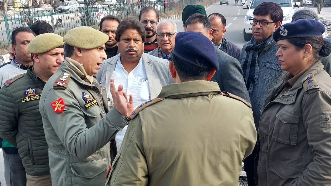 Bharat Jodo Yatra: SPG inspected venues jammu Satwari chowk on January 23