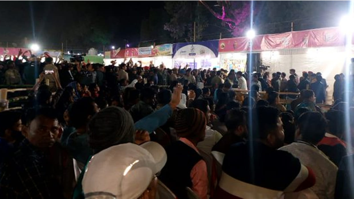 Odisha news update: Stampede during cultural program in malkangiri; 10 injured
