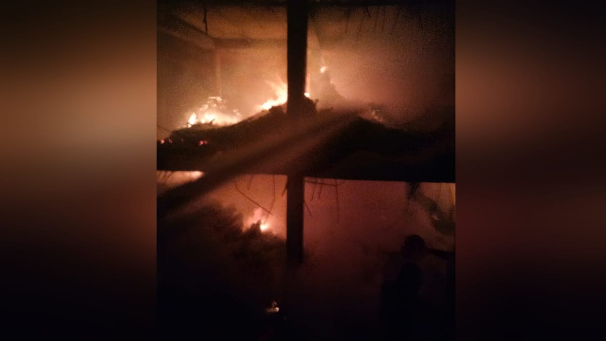 Fire Breaks Out At Under Construction Building In Panthaghati Shimla Himachal Pradesh