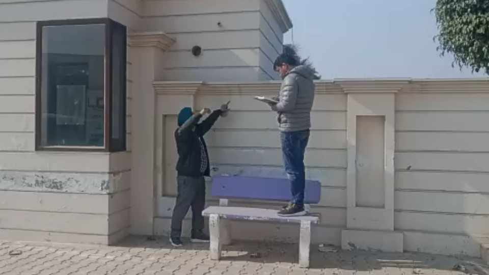 Vigilance raid on former MLA Madan Lal Jalalpur Kothi in Patiala