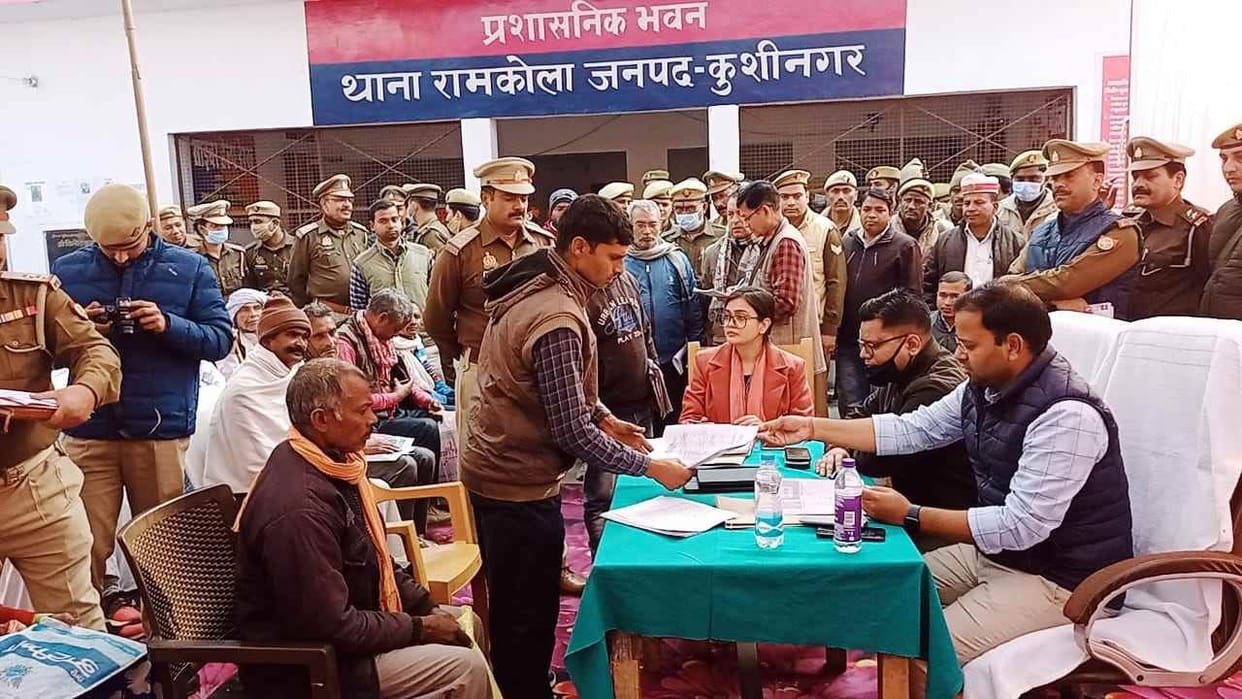People's complaints will be heard in police stations till February 1