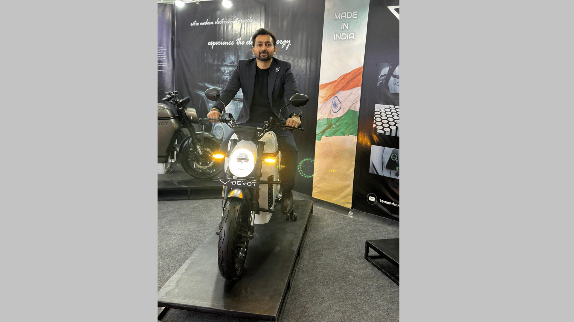 Auto Expo 2023 DEVOT Motors unveils its electric bike devot motors e-bike News in Hindi