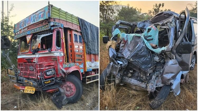 Maharashtra: मुंबई-गोवा हाईवे पर भीषण सड़क हादसा, ट्रक-कार की टक्कर में नौ लोगों की मौत