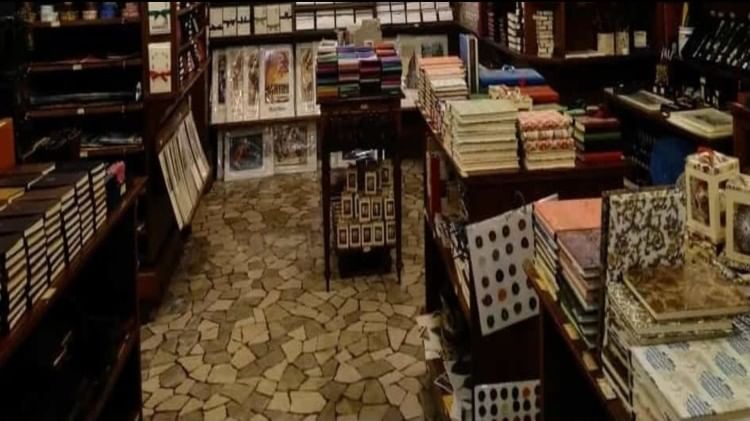 इस बुकस्टोर में छिपी है चालाक बिल्ली