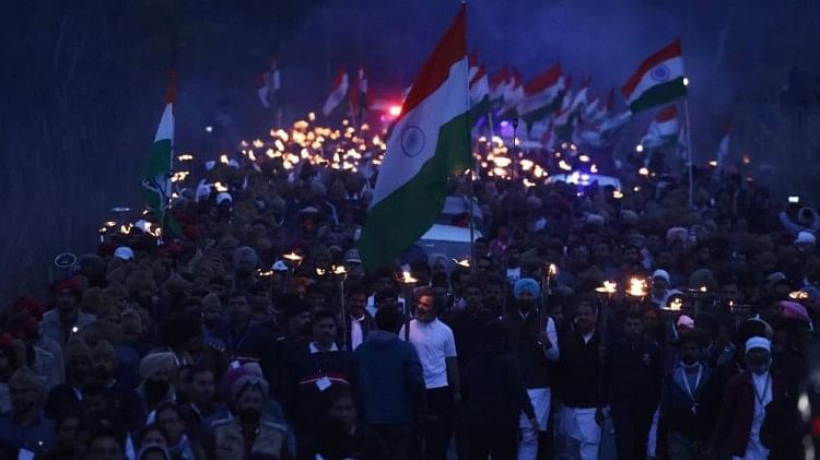 Rahul Gandhi in Jammu Kashmir