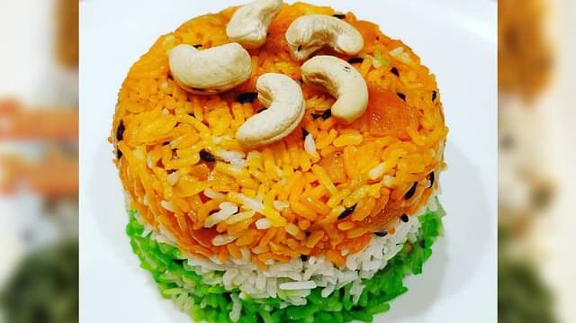 Independence Day 2023 recipe of tiranga pulao in hindi