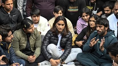 Delhi Police filed a status report in court says wrestlers did not speak abusive language in demonstration