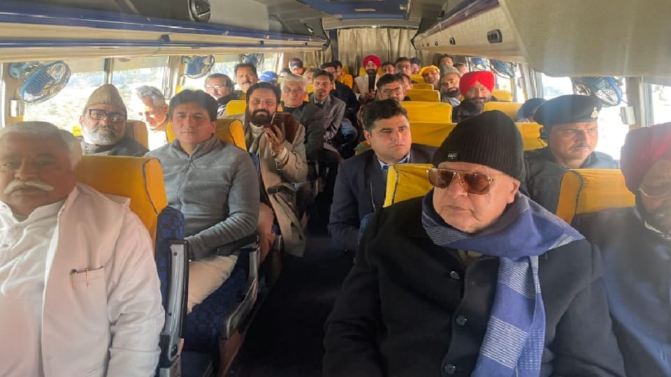 nc chief Farooq abdullah said Shankaracharya traveled from Kanyakumari to Kashmir now Rahul gandhi done this