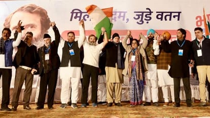rahul gandhi said I feel like returning home as bharat jodo yatra reached at gateway of jammu kashmir