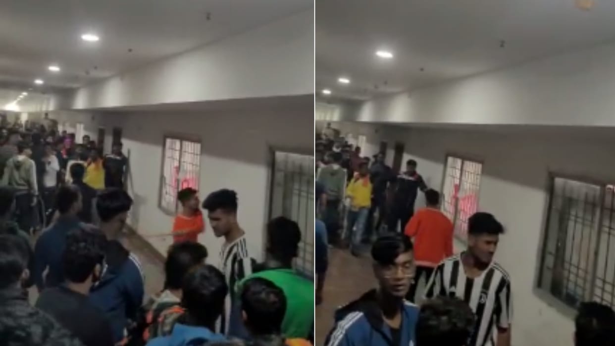 Controversy between players in National College in Bilaspur
