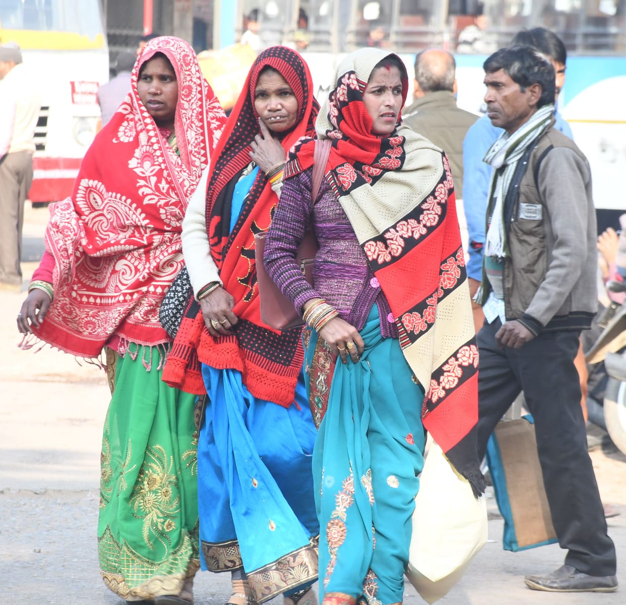 Winter started increasing, sunlight again ineffective
