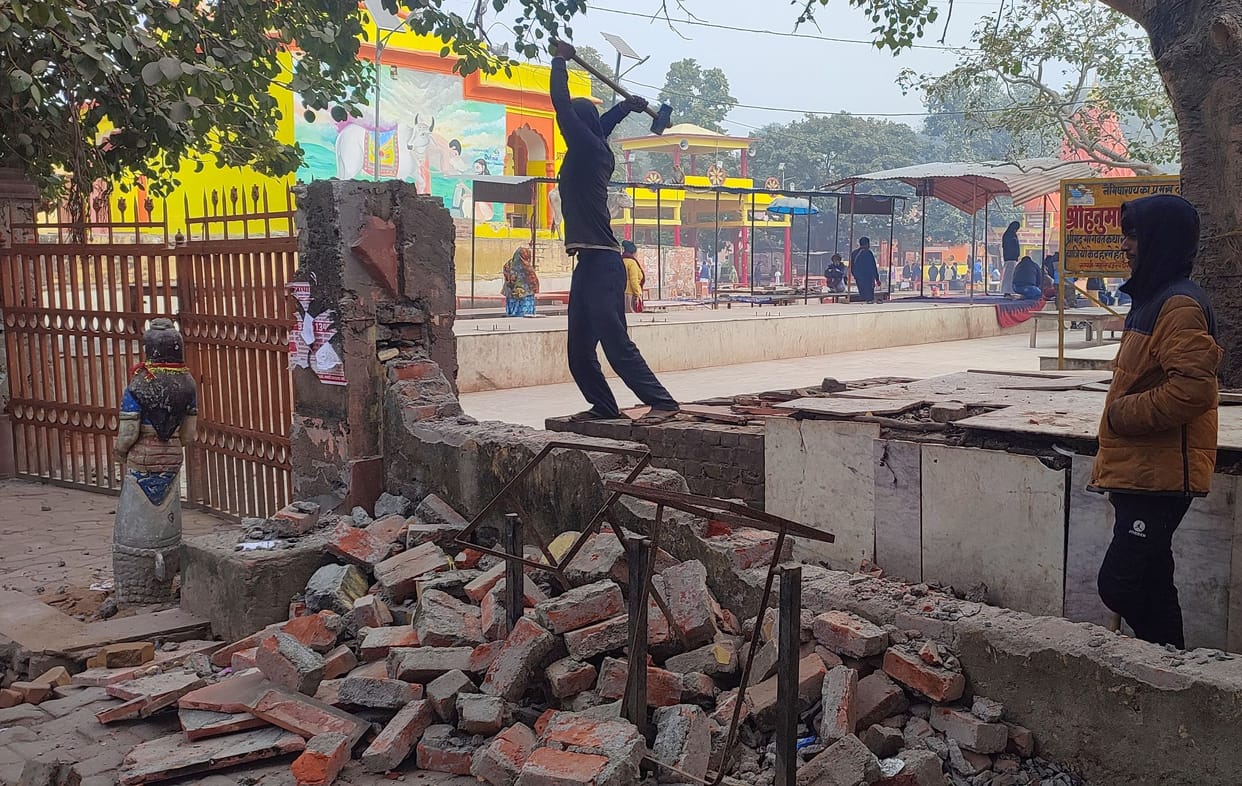 The construction of Chakrateerth Corridor has gained momentum