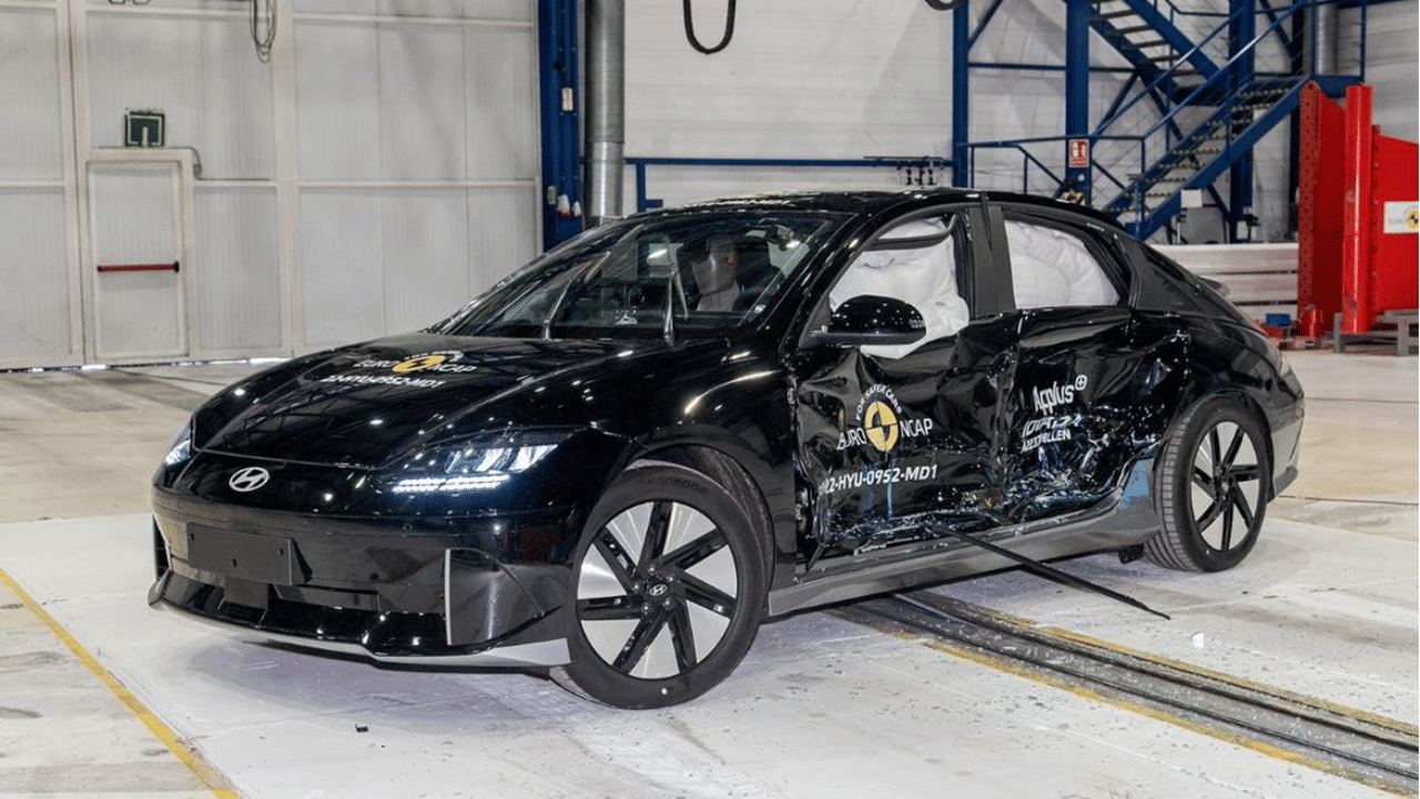 Hyundai Ioniq6 got full five stars from euro ncap crash test, know all features