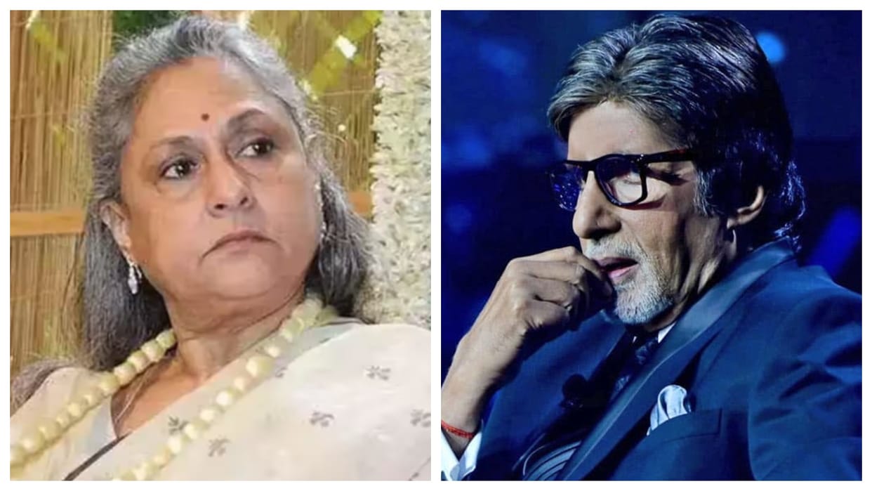 Jaya Bachchan loses temper at Airport Amitabh Bachchan Reacts in Front Of Everyone
