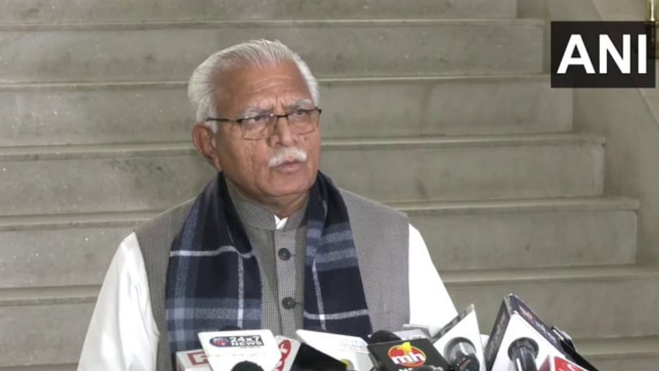 Haryana CM manohar lal comments on wrestlers protest against WFI