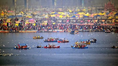 Mauni Amavasya 2023 Monitoring from water, land and sky