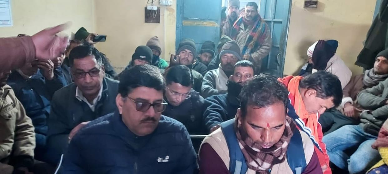 Nigam Workers On Protest Mode