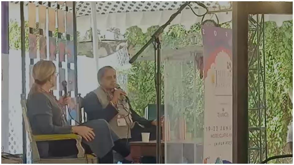 Rishi Sunak becoming British PM is a big political change says Shashi Tharoor at Jaipur Literature Festival