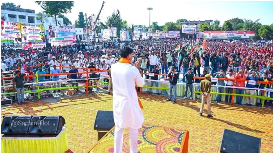 Sachin Pilot attacked EX CM Vasundhara Raje asked questions to Gehlot government Rajasthan news