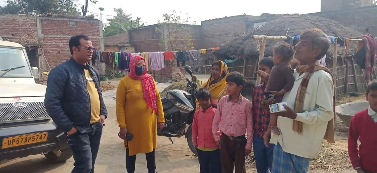 Measles spread in the village, five children ill