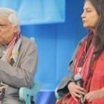 जयपुर लिटरेचर फेस्टिवल में शामिल हुए जावेद अख्तर और शबाना आजमी।