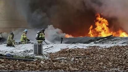 South Korea: Fierce fire in the slum area of the capital Seoul, many houses burnt to ashes, thousands of people fled leaving the colony Fierce fire in Seoul's slum area