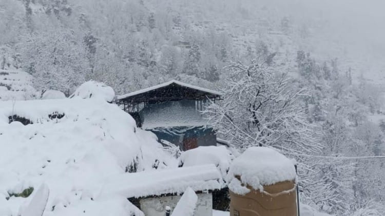 बर्फबारी