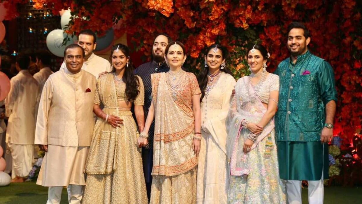 anant ambani radhika merchant engagement ceremony ambani family dance video viral antilla