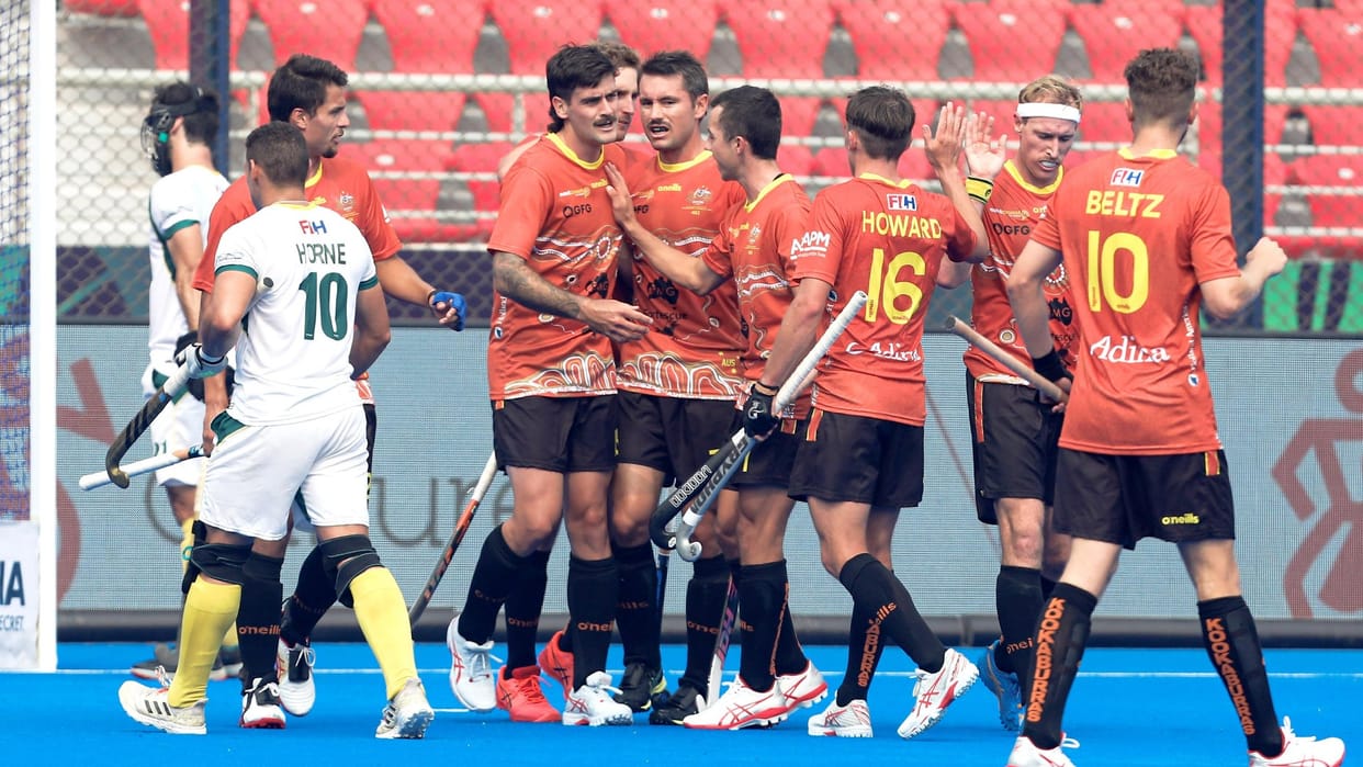 Men's Hockey World Cup 2023 Live Score Update Australia vs South Africa, FRA vs ARG, BEL vs JAP and KOR vs GER