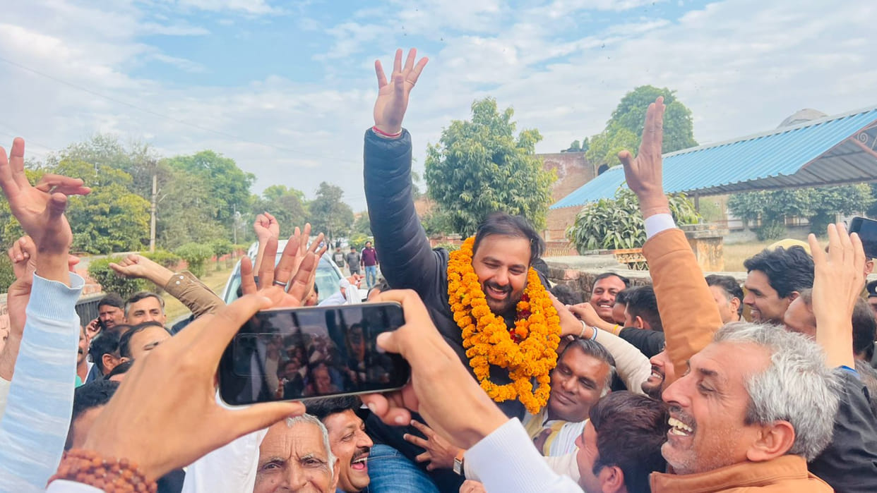 BJP supported Sonu Sihag became Hisar Zilla Parishad chairman